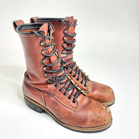 Red Wing Inch Logger Lineman Steel Toe 